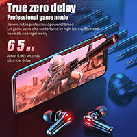 M28 Gaming Headsets TWS Bt Earphone with Mic Low Latency 9D Stereo Wireless Headphone LED Display Sports Earbuds