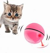 HamshMoc Smart Cat Interactive Toy Balls 360 Degree Automatic Rolling Ball Self Rotating Pet Cat Ball USB Rechargeable